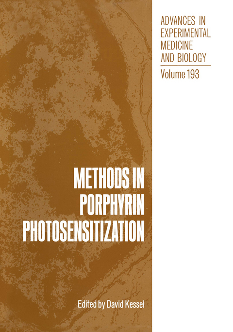 Methods in Porphyrin Photosensitization - 