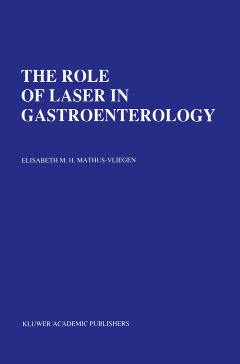 The Role of Laser in Gastroenterology - 