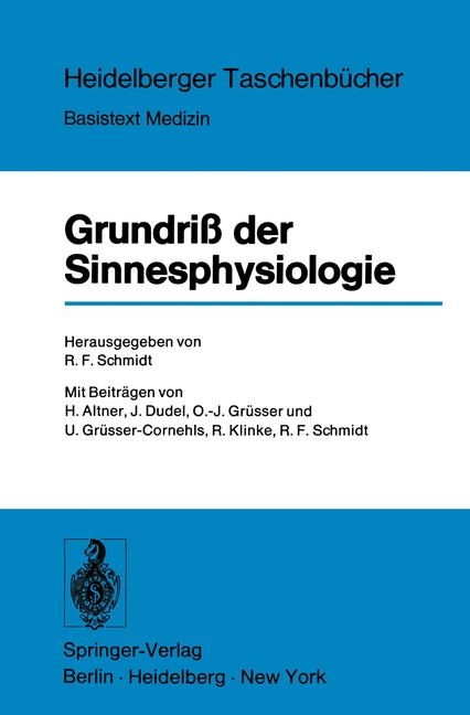 Grundri Der Sinnesphysiologie - 