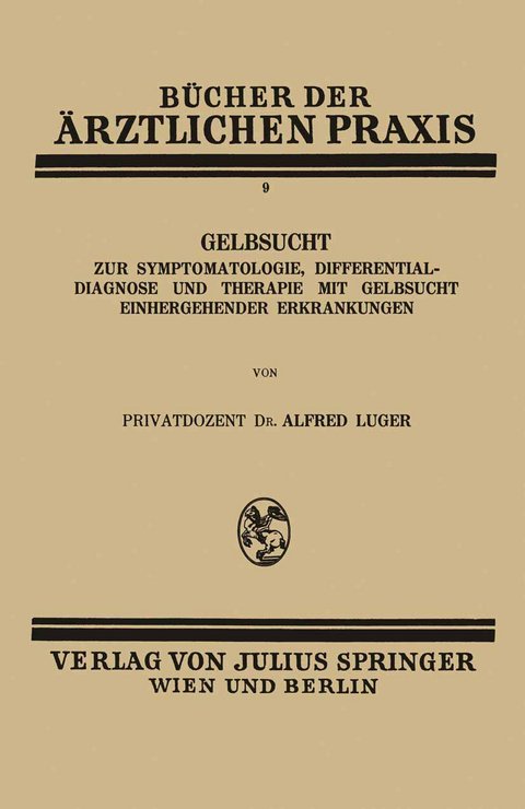 Gelbsucht - Alfred Luger