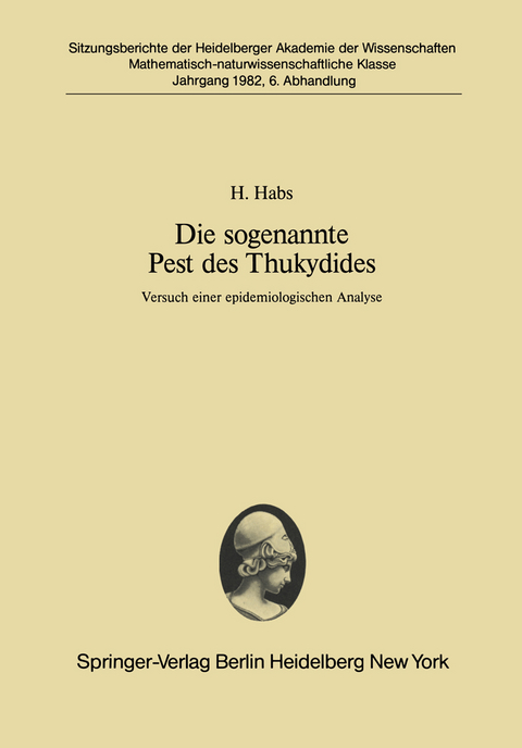 Die sogenannte Pest des Thukydides - H. Habs