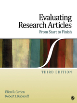 Evaluating Research Articles From Start to Finish -  Ellen Robinson Girden,  Robert Ira Kabacoff