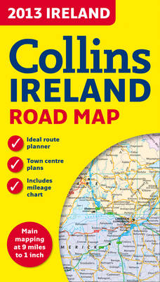 2013 Collins Map of Ireland