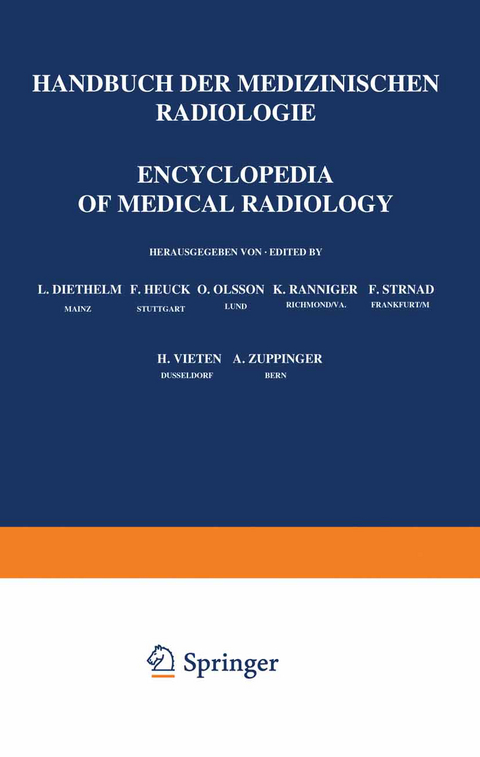 Röntgendiagnostik des Urogenitalsystems / Roentgen Diagnosis of the Urogenital System - Olle Olsson