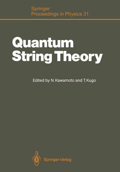 Quantum String Theory - 