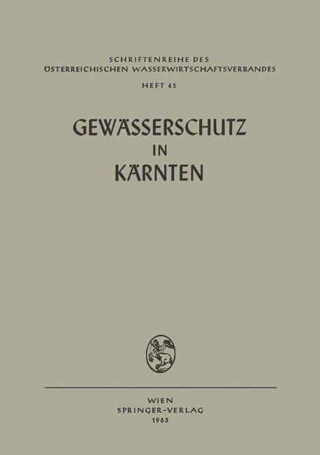 Gewässerschutz in Kärnten