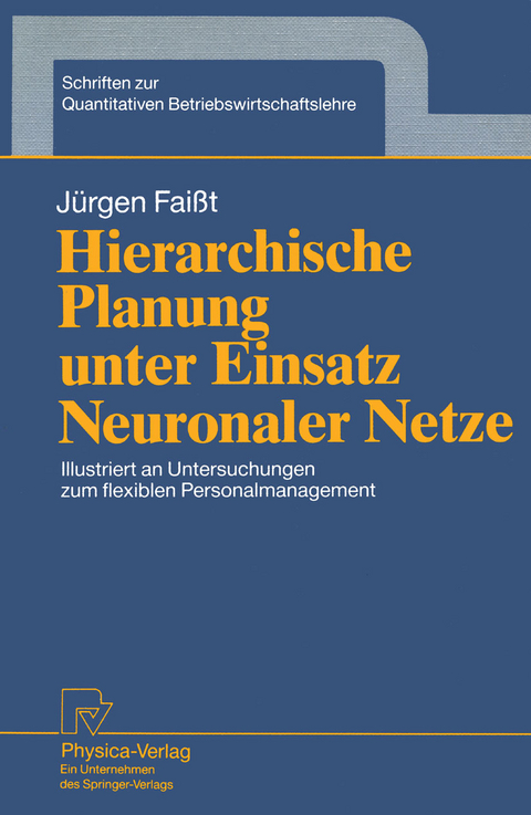 Hierarchische Planung unter Einsatz Neuronaler Netze - Jürgen Faißt