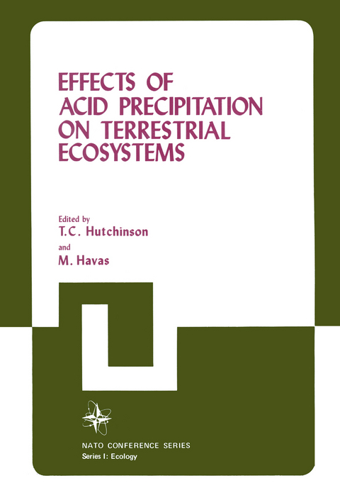 Effects of Acid Precipitation on Terrestrial Ecosystems - Thomas C. Hutchinson, M. Havas