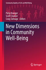 New Dimensions in Community Well-Being - 