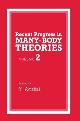 Recent Progress in Many-body Theories - 