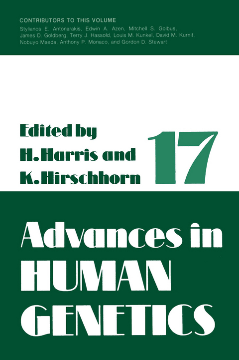 Advances in Human Genetics 1 - 