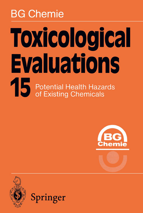 Toxicological Evaluations - BG Chemie