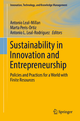 Sustainability in Innovation and Entrepreneurship - 