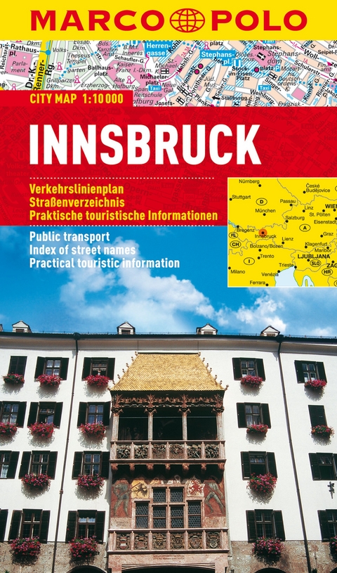 MARCO POLO Cityplan Innsbruck 1:10.000