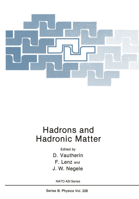 Hadrons and Hadronic Matter - 