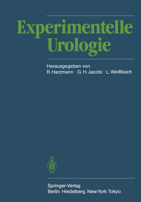 Experimentelle Urologie - 