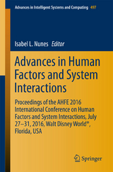 Advances in Human Factors and System Interactions - 