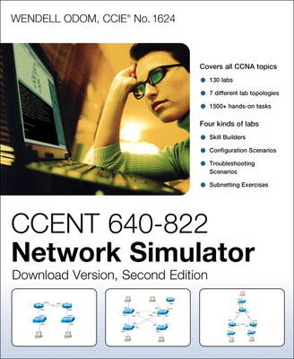 CCENT 640-822 Network Simulator, Access Code Card - Wendell Odom