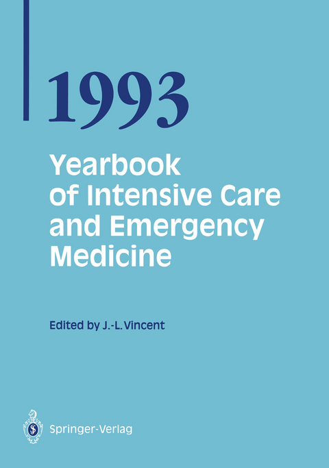 Yearbook of Intensive Care and Emergency Medicine 1993 - Jean-Louis Vincent