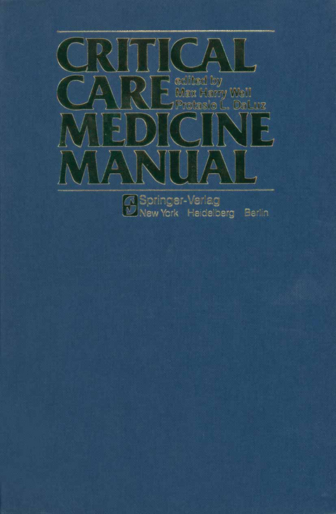 Critical Care Medicine Manual - 