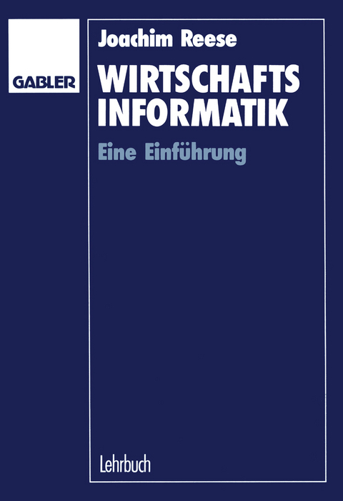 Wirtschaftsinformatik - Joachim Reese