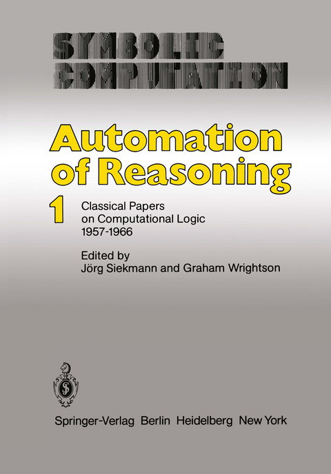 Automation of Reasoning - 