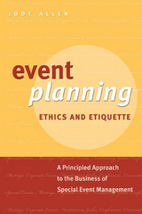 Event Planning Ethics and Etiquette - Judy Allen