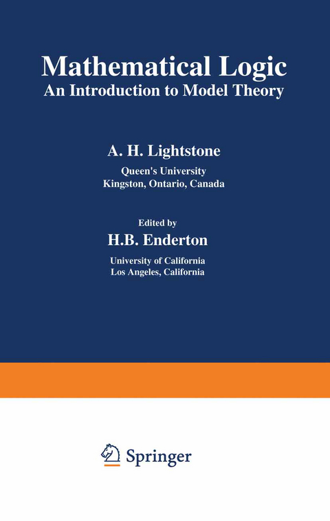 Mathematical Logic - A. Lightstone