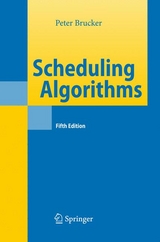 Scheduling Algorithms - Peter Brucker