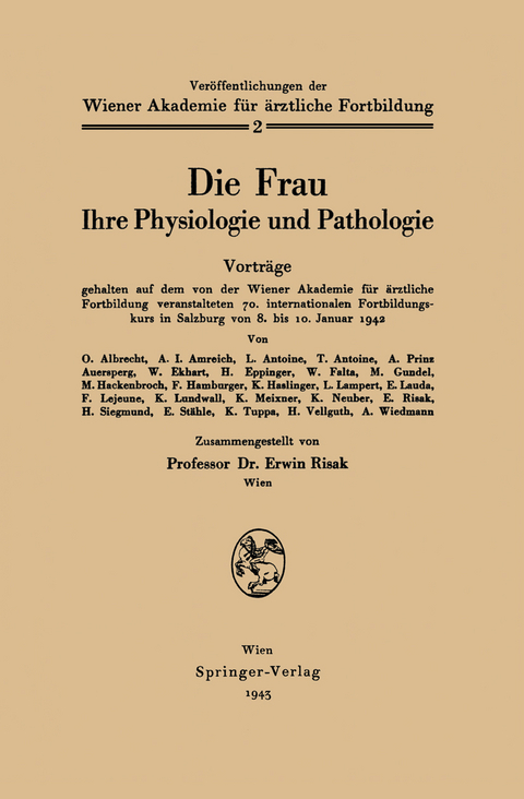 Die Frau - Erwin Risak