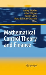 Mathematical Control Theory and Finance - 