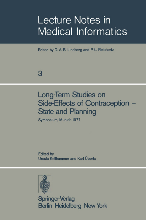 Long-Term Studies on Side-Effects of Contraception — State and Planning - 