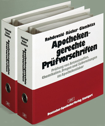 Apothekengerechte Prüfvorschriften - 