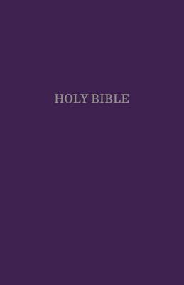 KJV Holy Bible: Gift and Award, Purple Leather-Look, Red Letter, Comfort Print: King James Version -  Zondervan