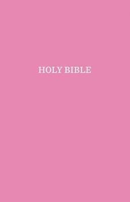 KJV Holy Bible: Gift and Award, Pink Leather-Look, Red Letter, Comfort Print: King James Version -  Zondervan