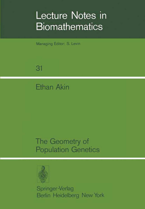 The Geometry of Population Genetics - Ethan Akin