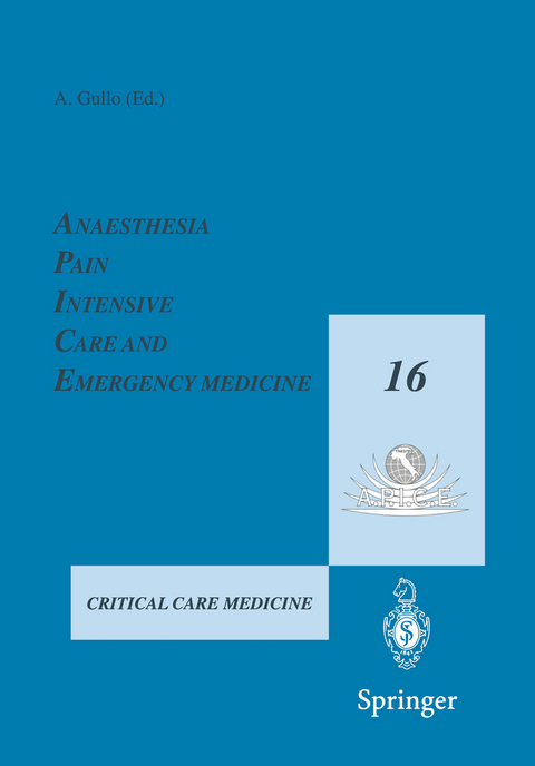 Anaesthesia, Pain, Intensive Care and Emergency Medicine — A.P.I.C.E. - 