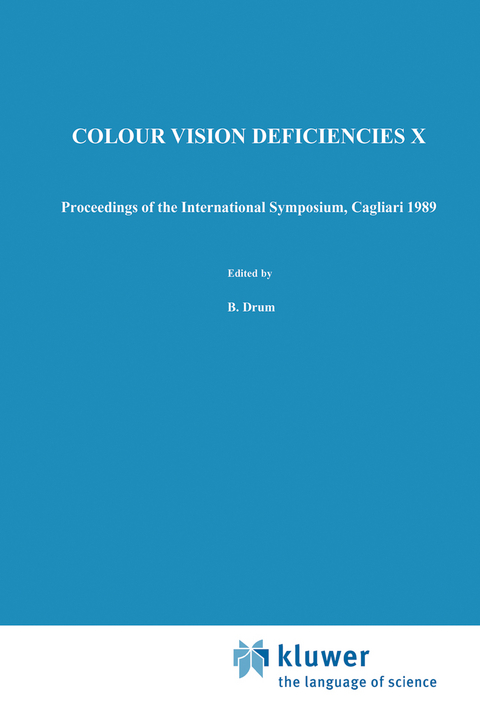 Colour Vision Deficiencies X - 