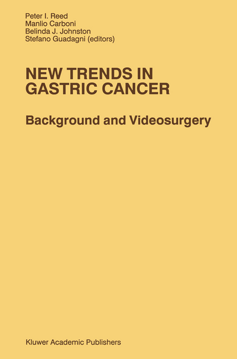 New Trends in Gastric Cancer - 