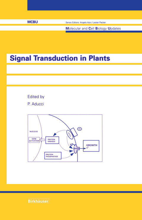 Signal Transduction in Plants - 