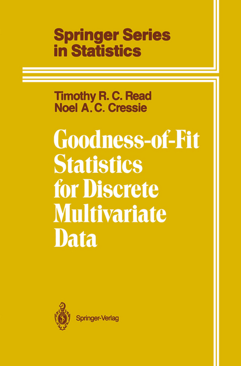 Goodness-of-Fit Statistics for Discrete Multivariate Data - Timothy R.C. Read, Noel A.C. Cressie