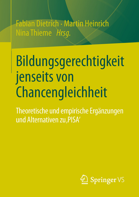 Bildungsgerechtigkeit jenseits von Chancengleichheit - 