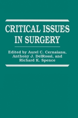 Critical Issues in Surgery - 