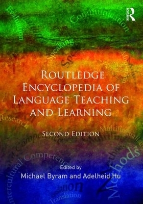 Routledge Encyclopedia of Language Teaching and Learning - 