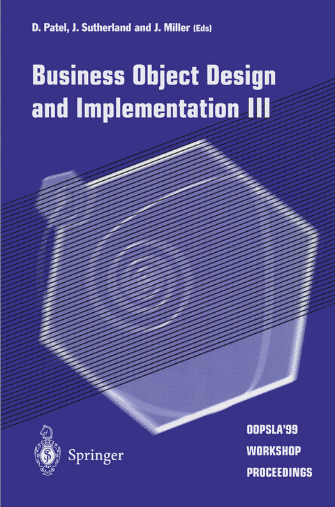 Business Object Design and Implementation III - 