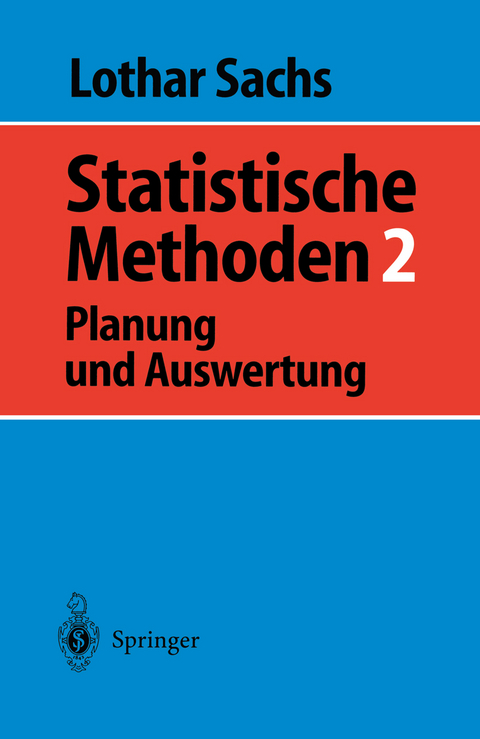 Statistische Methoden 2 - Lothar Sachs