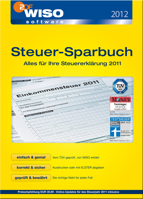 WISO Steuer-Sparbuch 2012