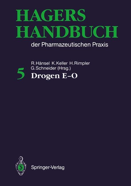 Handbuch der Pharmazeutischen Praxis -  Hager