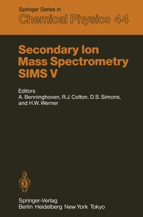 Secondary Ion Mass Spectrometry SIMS V - 