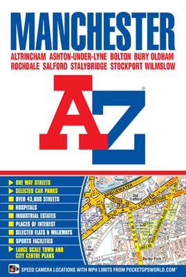 Manchester Street Atlas -  Geographers' A-Z Map Company